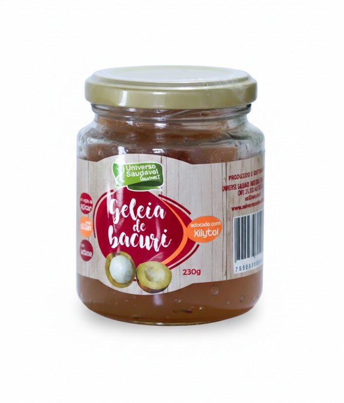 Geleia de bacuri sem açúcar 230 gramas